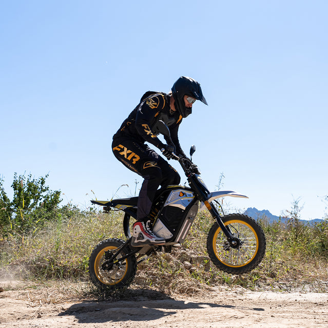 Seventor RM200 Electric Dirt Bike – EEC Approved, 1500W, 45 km/h & 60V 27Ah Battery - Yellow
