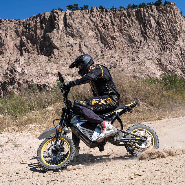 Seventor RM200 Electric Dirt Bike – EEC Approved, 1500W, 45 km/h & 60V 27Ah Battery - Yellow