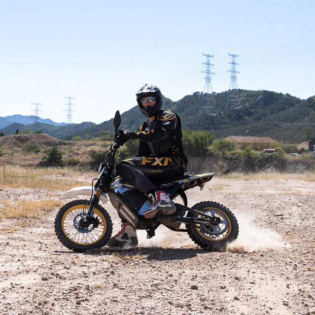 Seventor RM200 Electric Dirt Bike – EEC Approved, 1500W, 45 km/h & 60V 27Ah Battery - Yellow