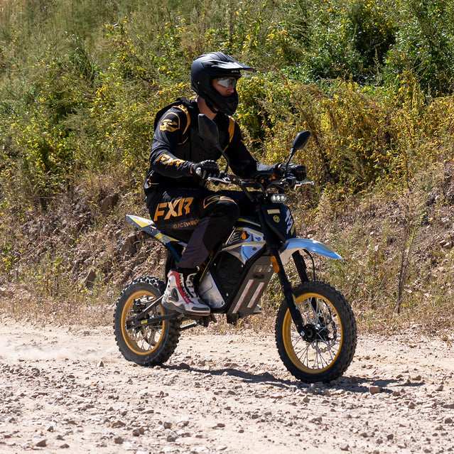 Seventor RM200 Electric Dirt Bike – EEC Approved, 1500W, 45 km/h & 60V 27Ah Battery - Yellow