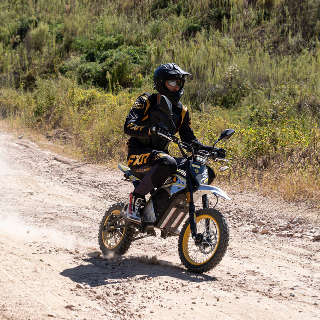 Seventor RM200 Electric Dirt Bike – EEC Approved, 1500W, 45 km/h & 60V 27Ah Battery - Yellow