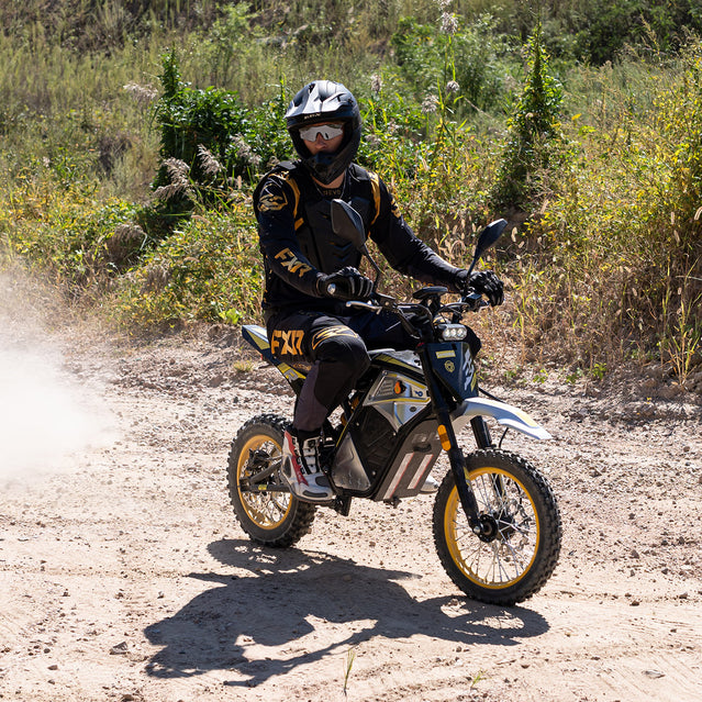Seventor RM200 Electric Dirt Bike – EEC Approved, 1500W, 45 km/h & 60V 27Ah Battery - Yellow