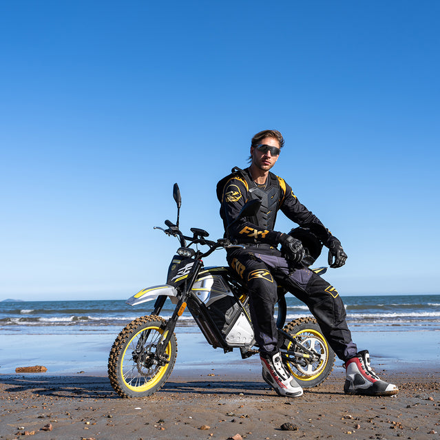 Seventor RM200 Electric Dirt Bike – EEC Approved, 1500W, 45 km/h & 60V 27Ah Battery - Yellow