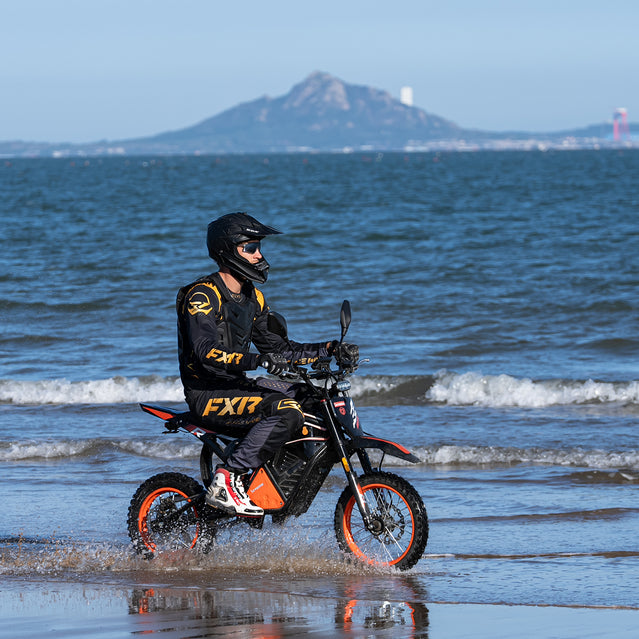 Seventor RM200 Electric Dirt Bike – EEC Approved, 1500W, 45 km/h & 60V 27Ah Battery - Orange