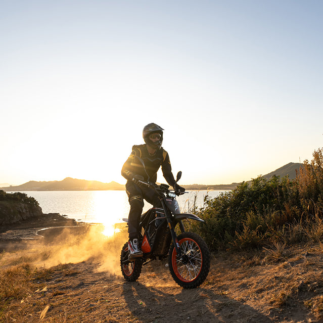 Seventor RM200 Electric Dirt Bike – EEC Approved, 1500W, 45 km/h & 60V 27Ah Battery - Orange