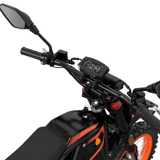 Seventor RM200 Electric Dirt Bike – EEC Approved, 1500W, 45 km/h & 60V 27Ah Battery - Orange
