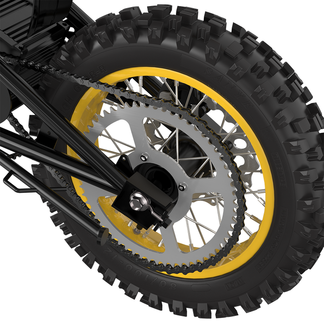 Seventor RM200 Electric Dirt Bike – EEC Approved, 1500W, 45 km/h & 60V 27Ah Battery - Yellow