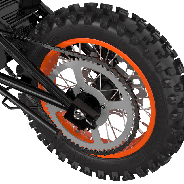 Seventor RM200 Electric Dirt Bike – EEC Approved, 1500W, 45 km/h & 60V 27Ah Battery - Orange